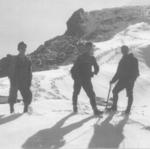 Powrót z Kazalnicy po skończeniu Filara - 1962 r. Od lewej K.Zdzitowiecki, E.Chrobak i J.Kurczab