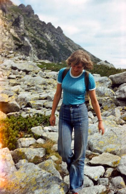 Ewa Harasimowicz w Dolince za Mnichem, 1978