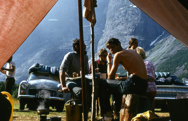 Norwegia1973-pod filarem Trollów-K.Konarski,L.Wożniak