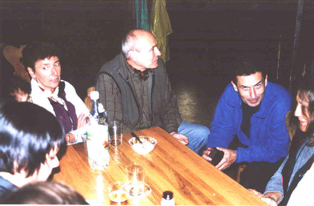 Bożena Mierzejewska , Andrzej Mierzejewski "Jembas" , Ludwik Wilczyński i Bożena Momatiuk
