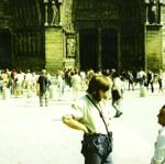 Artur Hajzer wycieczka z Chamonix do Paryża 1983 r.