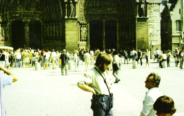 Artur Hajzer wycieczka z Chamonix do Paryża 1983 r.