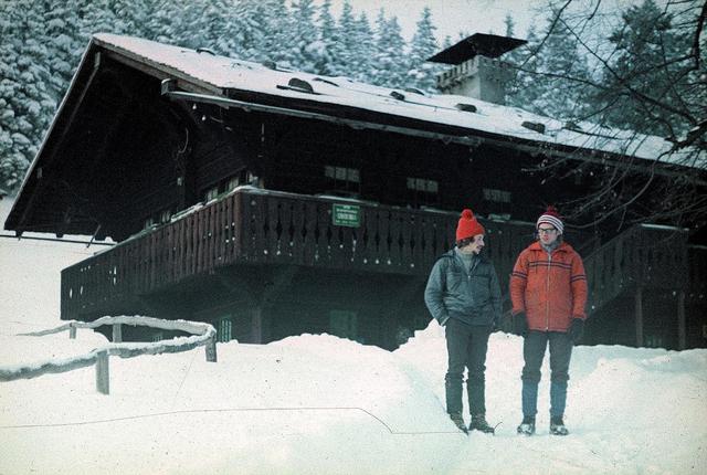 1971 Sokoliki- zimowe wprawki pod "Szwajcarką", z Alkiem