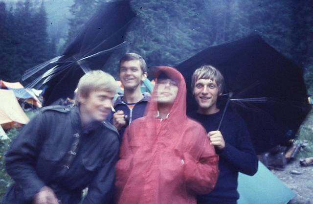 Junior, Waciak, Kwiatek- Piotr Kwiatkowski  i Serkoś - koniec lat 70-tych