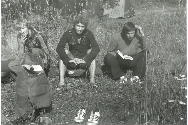 Boguś Probulski , J. Zając , Jacek Jasiński-Chamonix 76