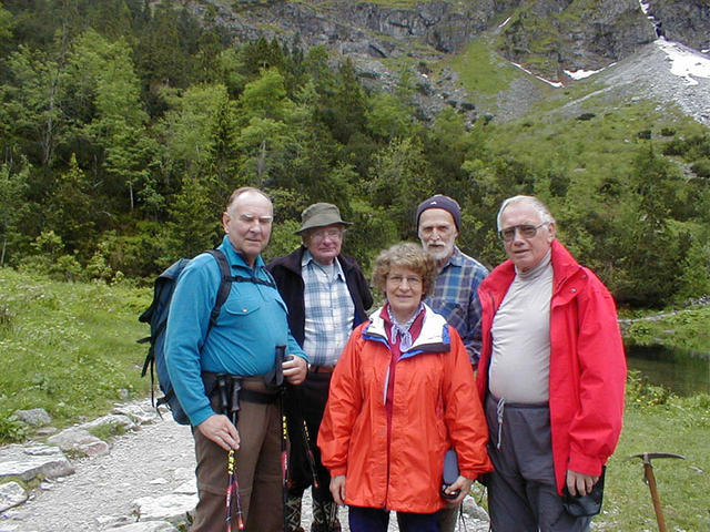 Nad Morskim Okiem 2003 r.
Janusz Kurczab , Maciej Bernatt , Krystyna Konopka , Janusz Chalecki , Zygmunt Janas