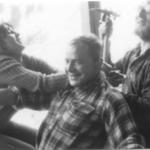 12.	Duśka Gellner, Jaś Franczuk i Michał Gabryel w Morskim Oku, kwiecień 1969
Fot. J. Kiełkowski
