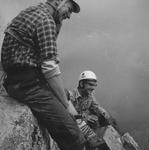 Tatry-1969 Jurek Burzykowski i Krzysiu Zdzitowiecki (Pomurnik)