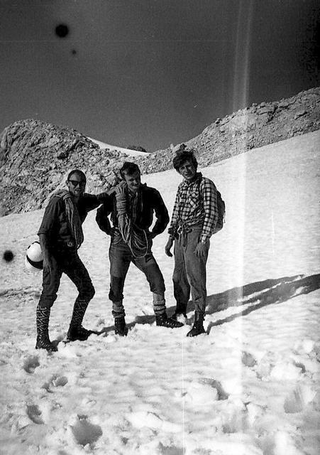 1970. Na platau pod Triglavem -Jan Lewicki,Andrzej Szczepanik, Jurek Brzywczy