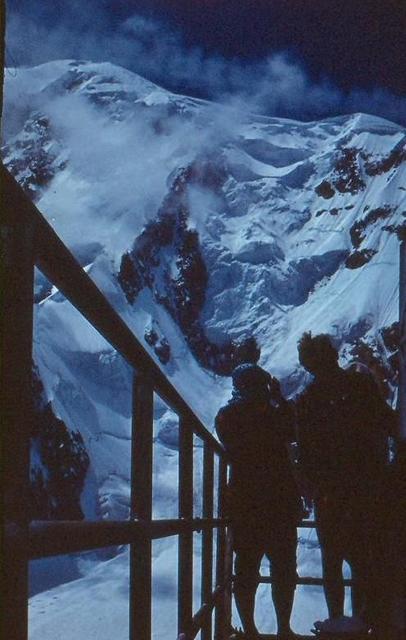 W tle wsch. Mt.Blanc