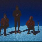  Na czubku Mt.Blanc, Janka Mierzejewska, Janusz Skrzyszowski, Grażyna Januszewicz