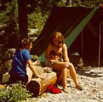 Planica w Alpach Julijskich 1975. Alina Dobrowolska, Hanka Szymanke