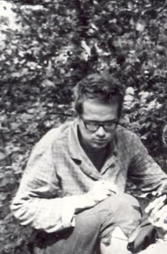 Andrzej Mulawa w Alpach Julijskich (1975?)