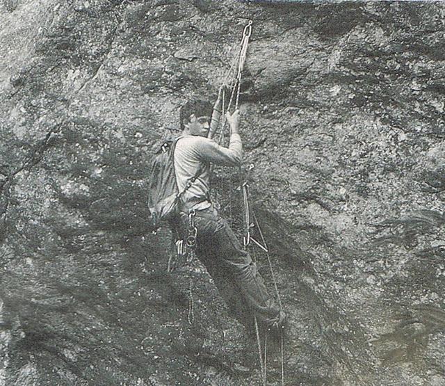 17  La Joux, Chamonix, La ligne Rouge, 1983, photo Jacques Allary