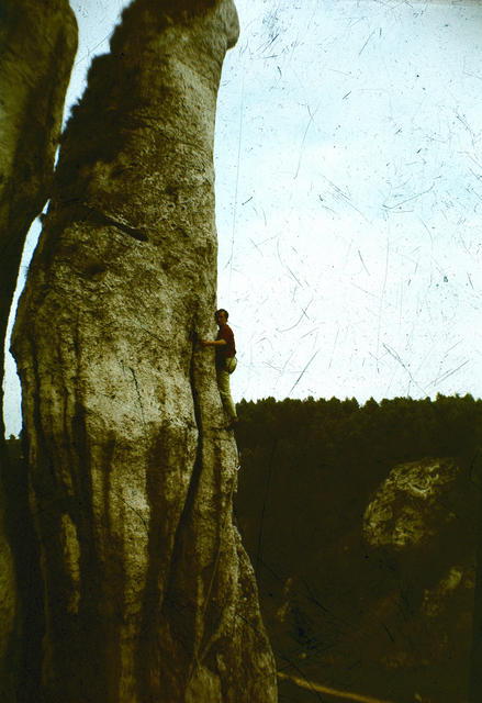 0100_Zbyszek Miśko na Ryskach Kaskaderów połowa lat 80-tych