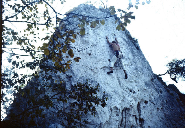 0140_ Bogdan Kaleta na Wroniej  plyta Szymona połowa lat 80-tych