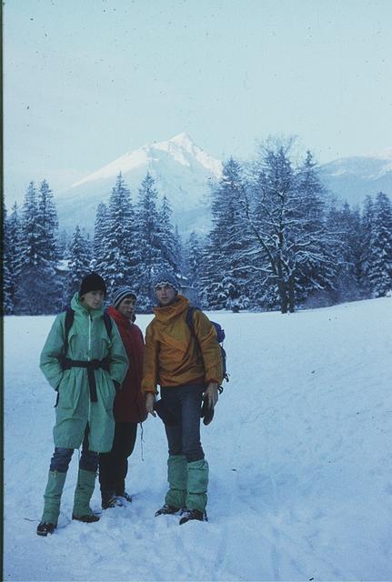 024  przyjaciele na obozie w batyzowieckiej 1984 – Bieta, Michal Rosa (rezyser filmu Cisza), ja