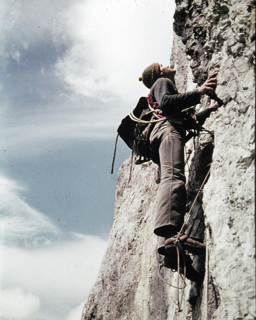 43 Rysa Strobla na Bauernpredigtstuhl,Austra Wilder Kaiser