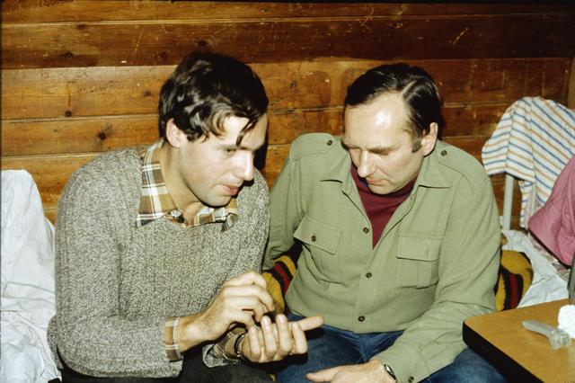 Andrzej Machnik "Młody" i Janusz Kurczab "Jano"