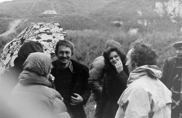 E.Pankiewicz(tyłem),A.Pawlik,R.Makowska,W.Sas-Nowosielski