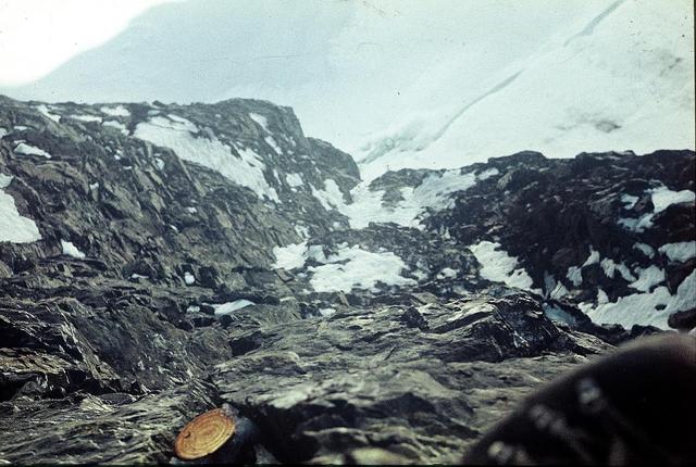 VII 1974, w  scianie Czatyn-tau  (fot. Bohdan Nowaczyk)