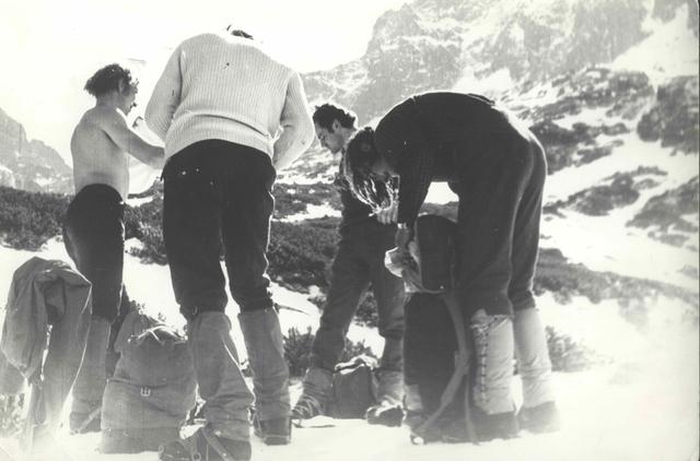 Bogdan Zalega, Andrzej Spychała, Miecznik, Kleczkowski - dol. Kacza 1974