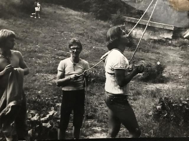 Janówek 1980  Moryc- Darek Moryl i Michał Napał (?)