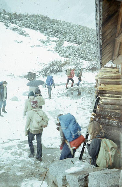 i koniec kolejnego wyjazdu do Pięciu  koniec lat 70-tych