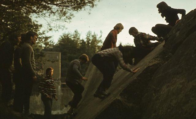 Janówek bunkry  koniec lat70-tych