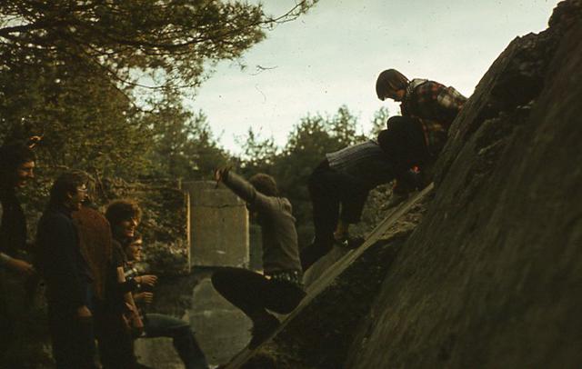 Janówek bunkry  koniec lat70-tych