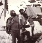 H_12:	Janusz Majer, Rysiek Pawlowski, Andrzej Hartman. 83 r. Expedition Ganesh II