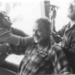 12.	Duśka Gellner, Jaś Franczuk i Michał Gabryel w Morskim Oku, kwiecień 1969
Fot. J. Kiełkowski