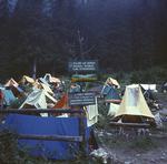 taborisko w Morskim Oku koniec lat 70-tych
